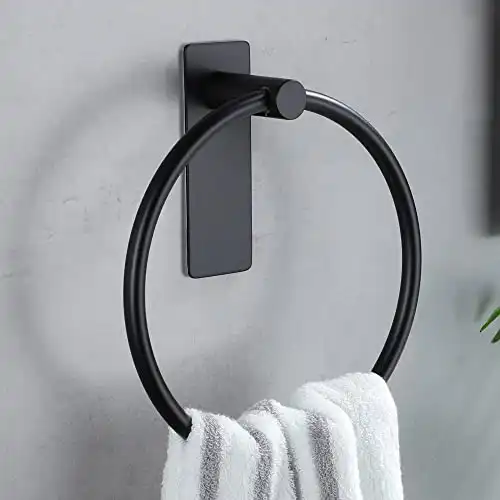 ZUNTO Handtuchring Schwarz