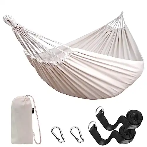 Anyoo Hängematte Outdoor Baumwolle