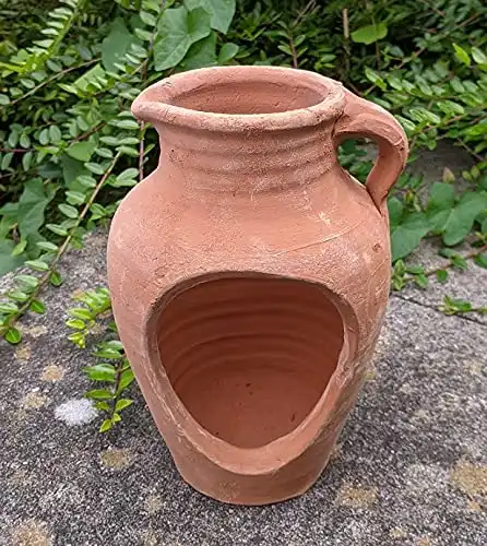 Terrakotta Vase Windlicht