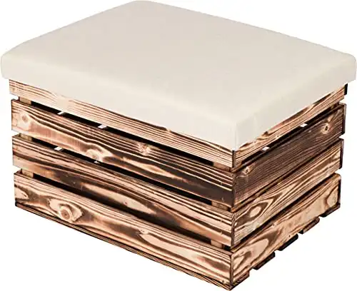LAUBLUST Sitzhocker mit Stauraum