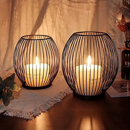 WEIMIN Kerzenständer 2er Set