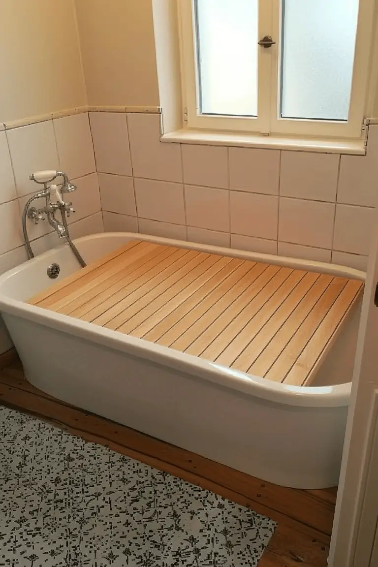 12 geniale Ideen, deine Badewanne als Stauraum zu nutzen!