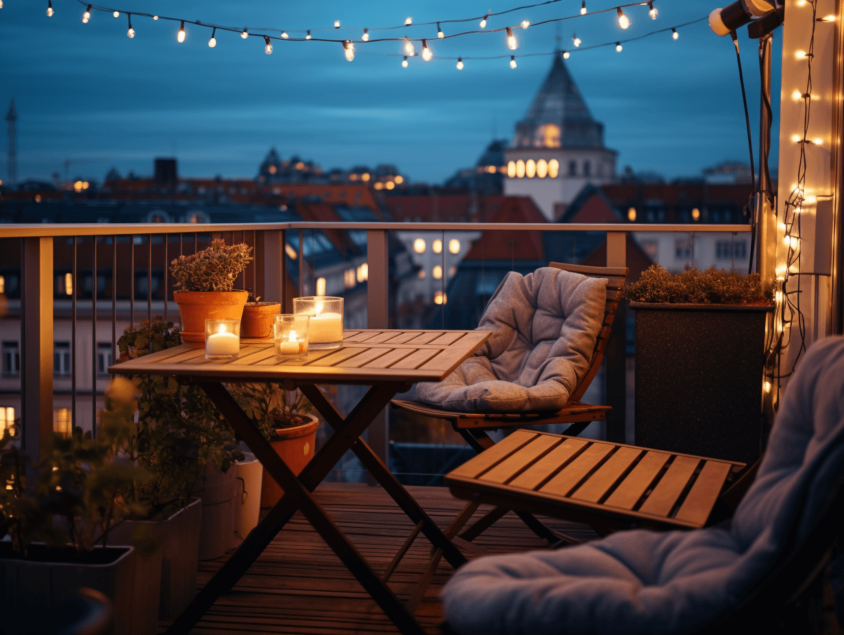 Kleinen Balkon ohne Dach gestalten ≫ die 6 besten Ideen!