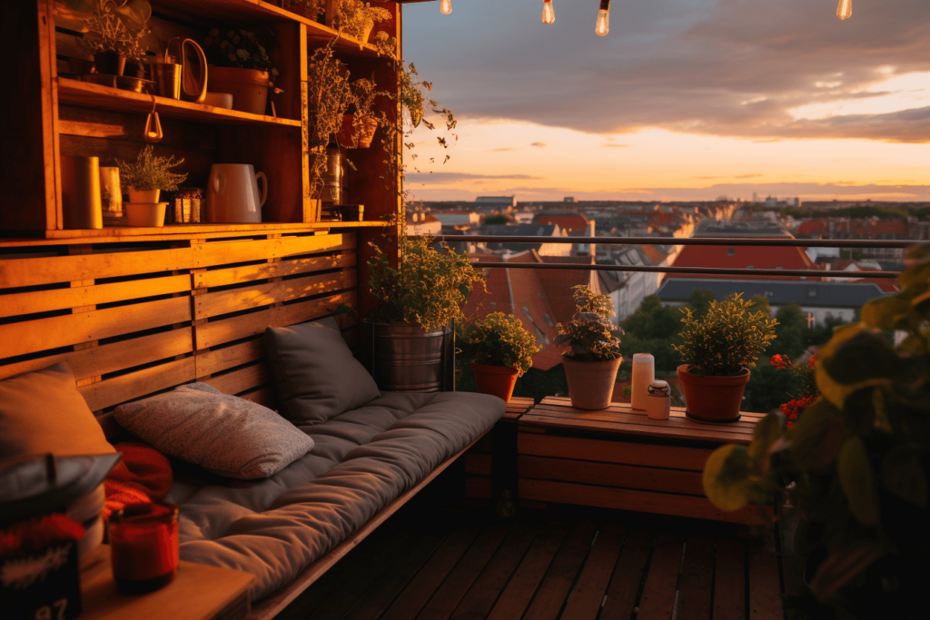 balkon stauraum nutzen