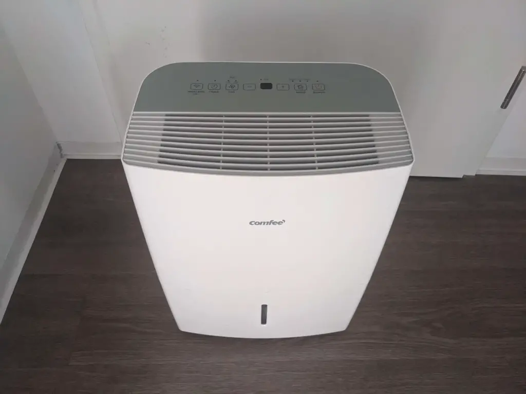 comfee luftentfeuchter in der wohnung