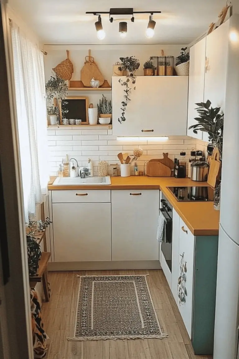 15 Einrichtungsideen für kleine Küchen!