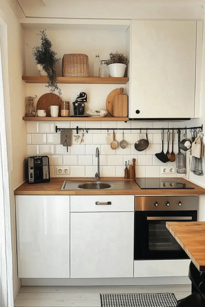 16 platzsparende Miniküchen Ideen