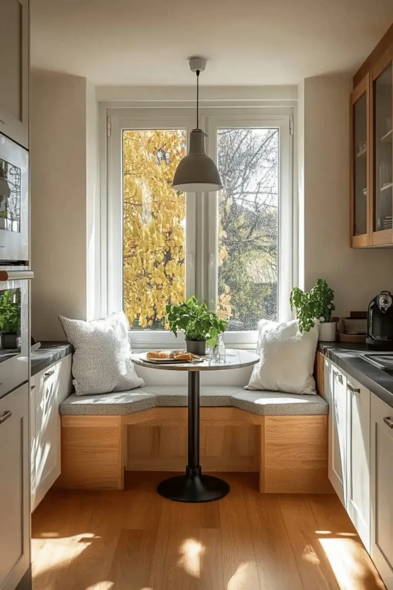 Kleine Küche Mit Essplatz Am Fenster Kleine Küche Essplatz Ideen ≫ 10 platzsparende Lösungen!