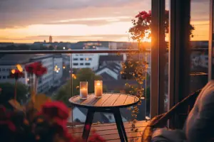 Kleinen Balkon gemütlich gestalten ≫ 23 kreative Ideen!