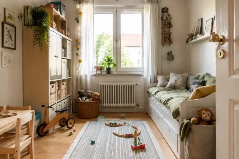 Kleines Kinderzimmer: 14 Ideen für Spielen, Schlafen und Stauraum