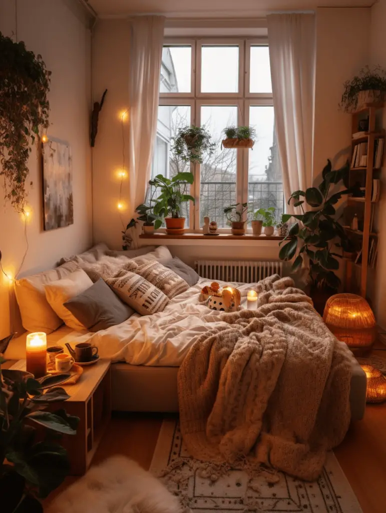kleines schlafzimmer einrichten
