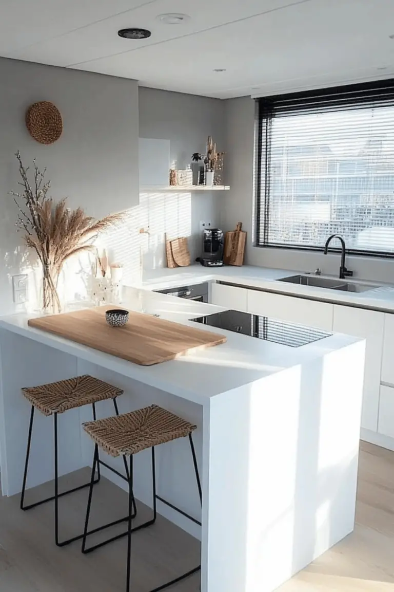 20 Einrichtungsideen für kleine weiße Küchen