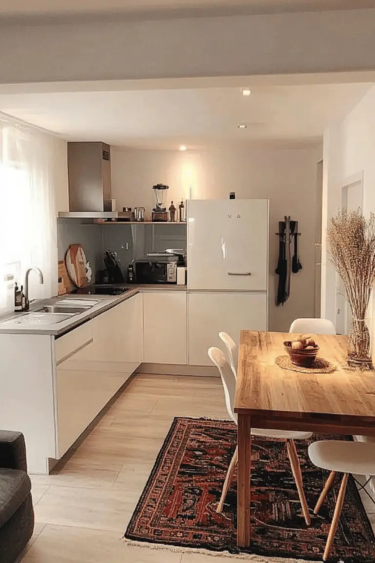 18 Einrichtungsideen für kleine Küchen in L-Form