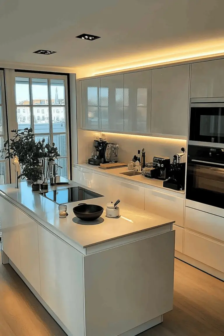 8 Einrichtungsideen für kleine Küchen mit Kochinsel