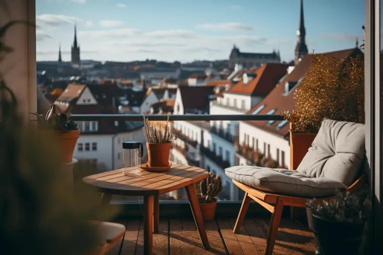 Schmalen kleinen Balkon gestalten – 26 kreative Ideen!