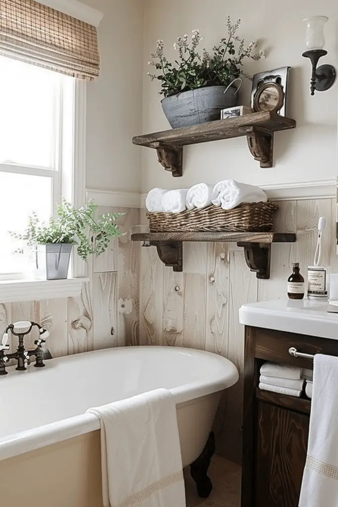 wandregal über badewanne hängen