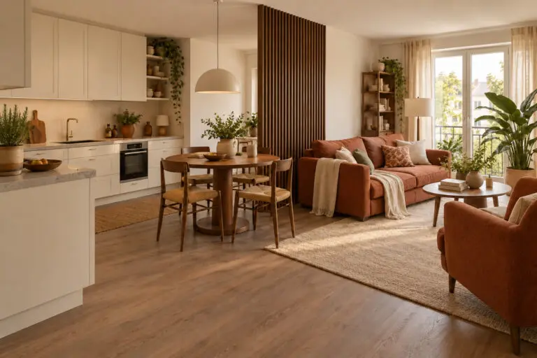Wie kannst du eine offene Küche optisch vom Wohnzimmer trennen? 14 Ideen