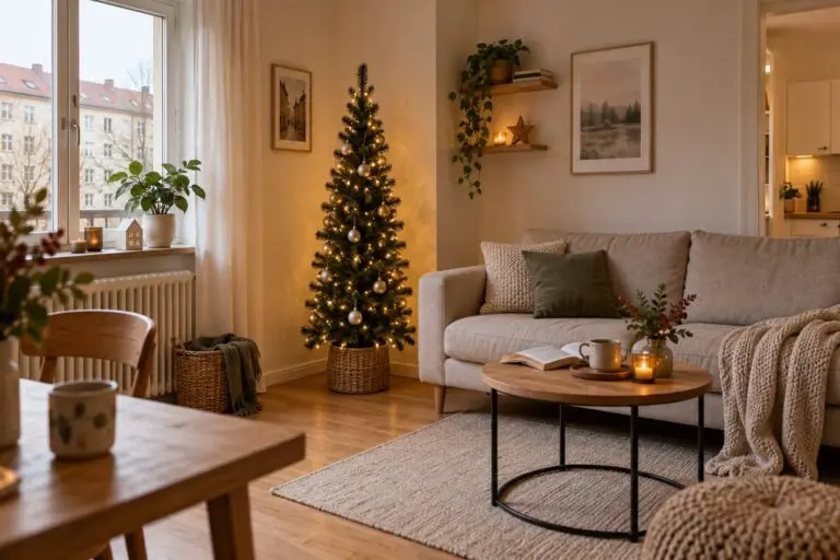 Welcher Weihnachtsbaum passt in eine kleine Wohnung? 12 Ideen