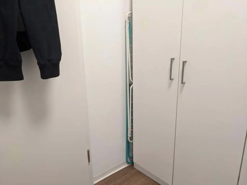 wäscheständer verstecken