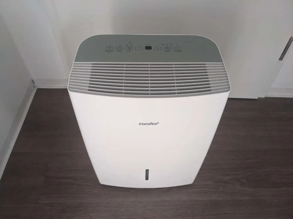 comfee luftentfeuchter in der wohnung